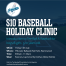 Baseball holiday clinic 2023