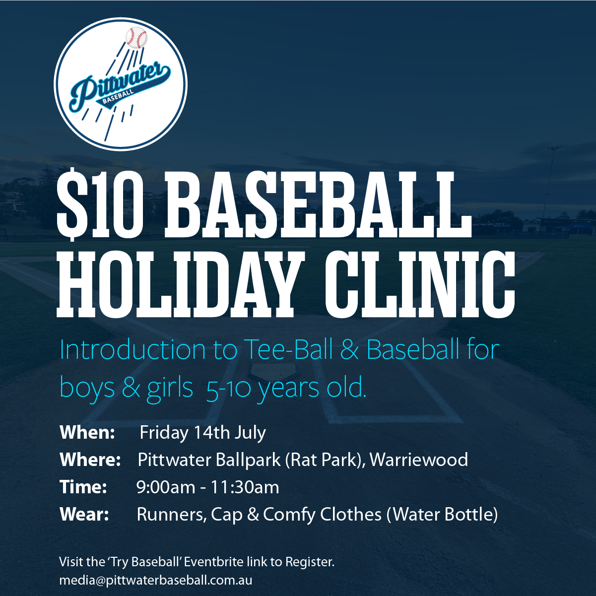 Baseball holiday clinic 2023